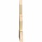Ekena Millwork Saratoga Rough Sawn Timber Gable Bracket, Douglas Fir, 48"W x 28"H x 2"D x 6"F, 14/12 Pitch GBW048X28X0206SAR00RDF - alternate 5
